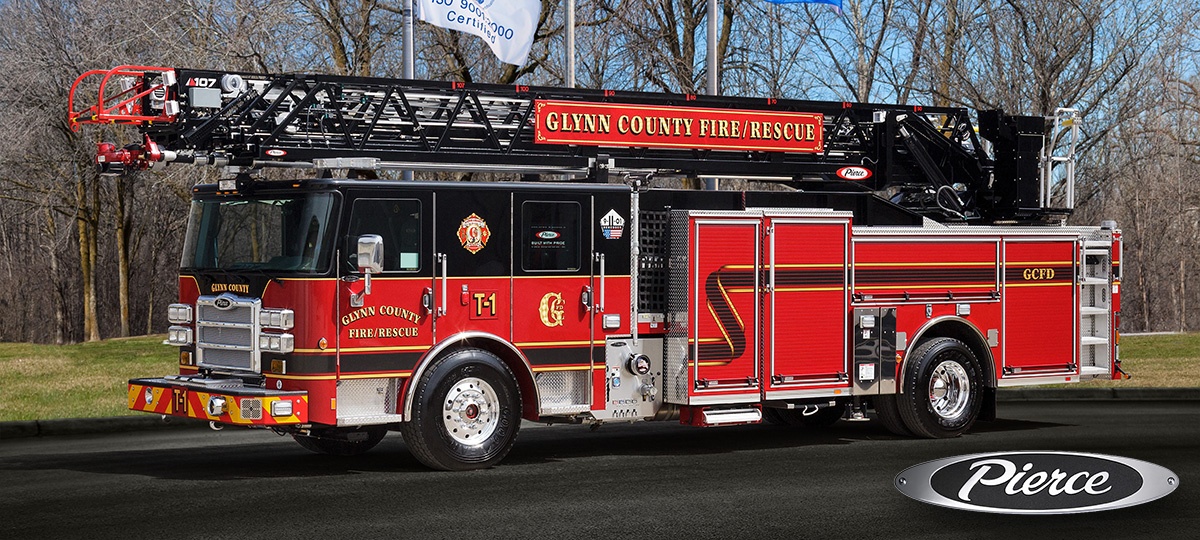 Glynn County Fire Dept Aerial